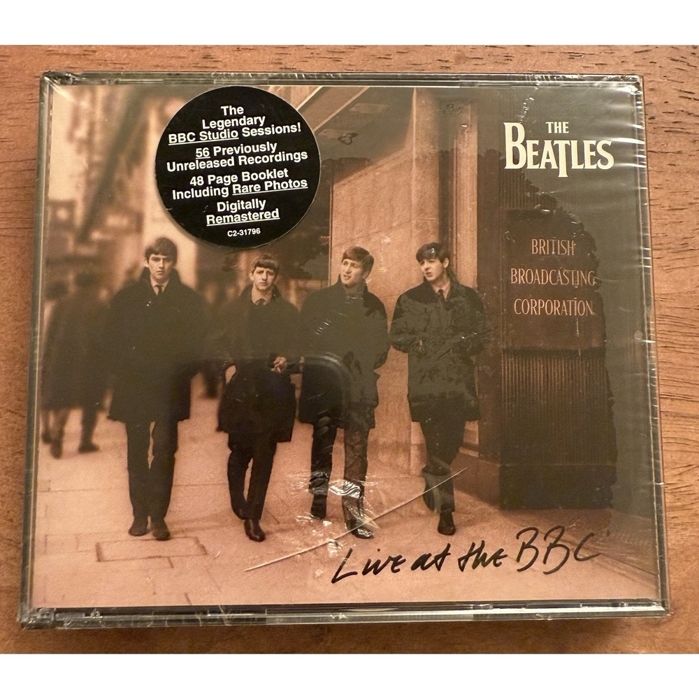 (2 CD) THE BEATLES ~ LIVE AT THE‎ BBC - Capitol / Apple CDP 7243 31796 2 Sealed